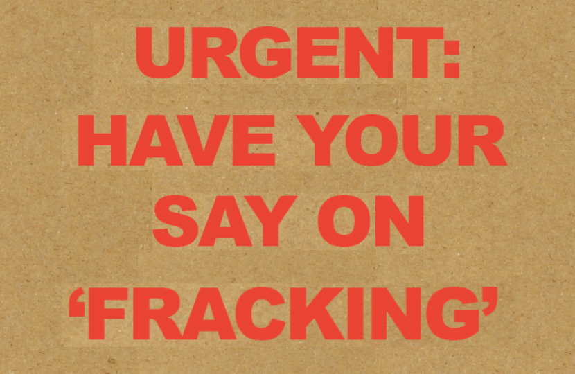 Fracking - have your say