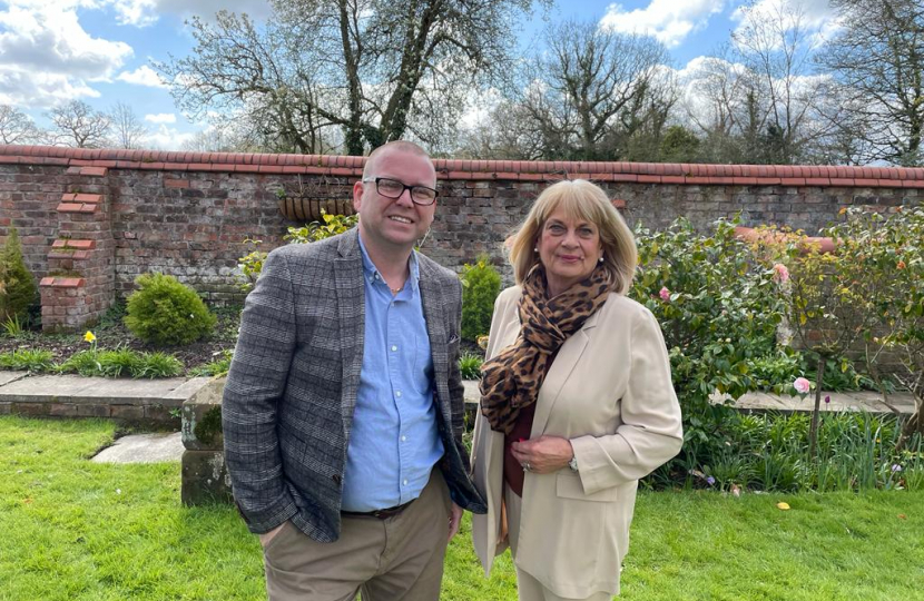 Cllr Graham Heatley & Cllr Margaret Parker for Gowy Rural