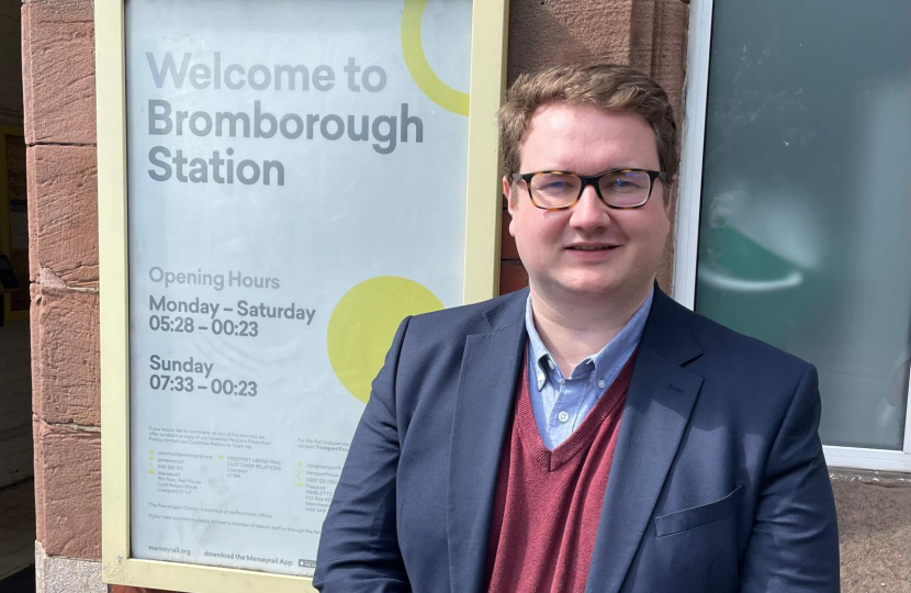 Lee at Bromborough Station