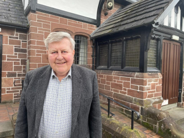 Cllr Myles Hogg at ward surgery